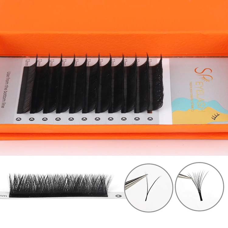 v ပုံဖော်အလိုအလျောက်ပန်ကာဒဏ် lashes v